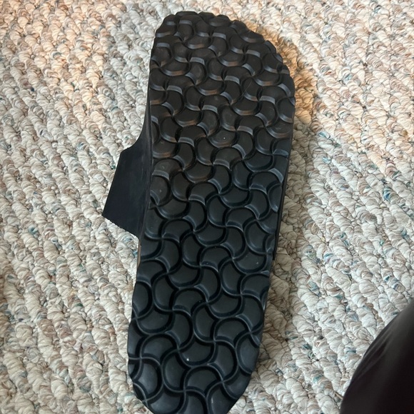 Black Men's Sandals - Picture 3 of 4